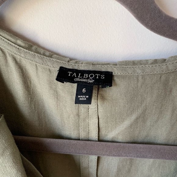 Talbots Ruffle Dress - Picture 7 of 9